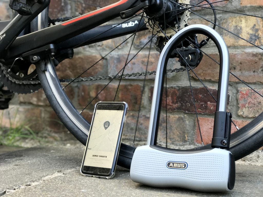 ABUS Fahrradschloss 770A/160HB300 black SmartX Alarm | Bügelschloss