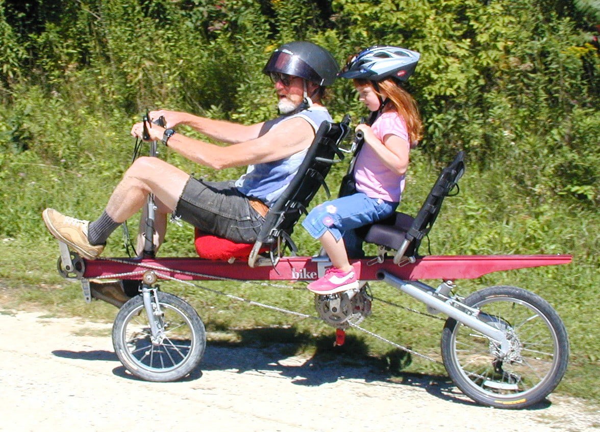 how to ride a tandem bike