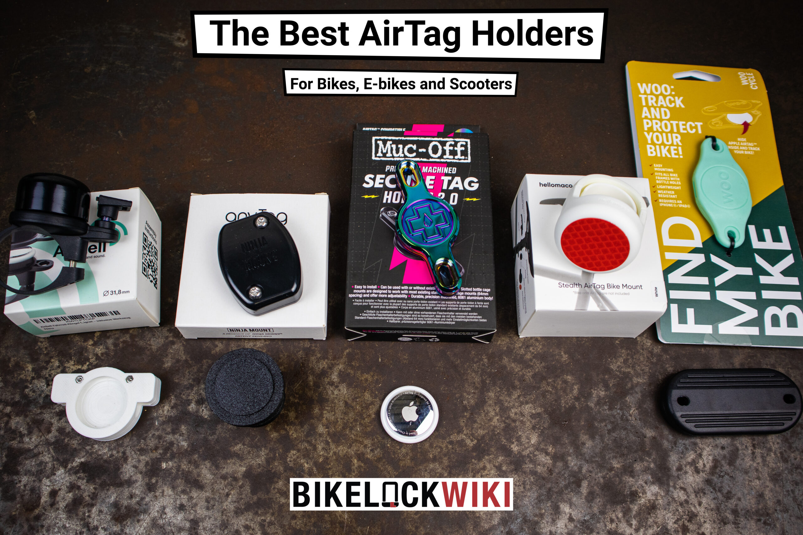 Installing an Apple AirTag on a Bicycle // Best Locations to